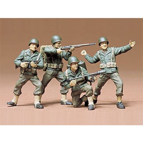 Tamiya 1/35 Military Miniature Series No. 13 U.S. Army Infantry Plastic Model 35013