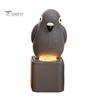 Tactile Feedback Office Desk Toy Animal Keyboard Fidget with Light Sound, Rechargeable Cow Goat Stress Relieving Gadget Monkey Pigeon Finger Clicker,