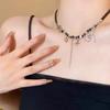 2024 Vintage Double-Layer Pearl Necklace with Heart Pendant