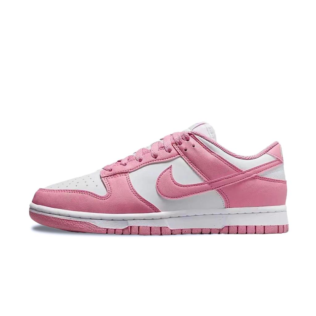 Nike Dunk Cherry Blossom Rain Abrasion Resistant Low top Skateboard Shoes Women's Pink DD1873-112(Team626-)