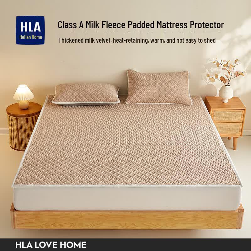 HLA Home Mattress Protector Fitted Sheet