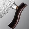 330ml Hammered Pattern Glass Fair Cup Tea Dispenser With Wood Handle Kung Fu Tea Cup Brewing Puer Chahai Tea Cup Set