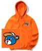 Blue Bear Logo Hoodie - Orange