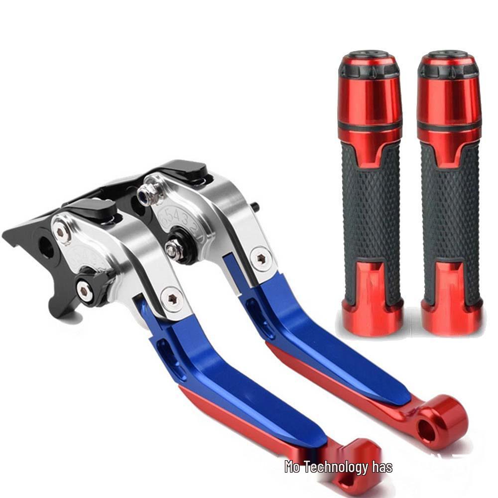 CNC Brake Clutch Levers & Handlebar Grips for MSX125 GROM Motorcycle