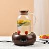 Glass Water Pitcher & 4-Cup Set