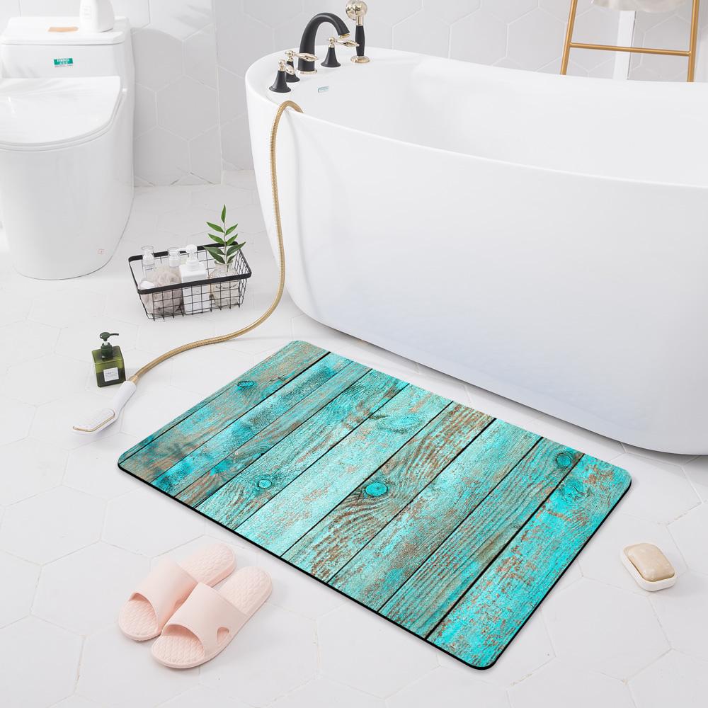 Modern Non-slip Absorbent Mat Decoration Bedroom Door Mat Kitchen Floor Mat Bathroom Shower Rug