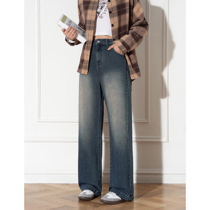 

TonLion Women s Autumn/Winter Regular Fit Jeans M