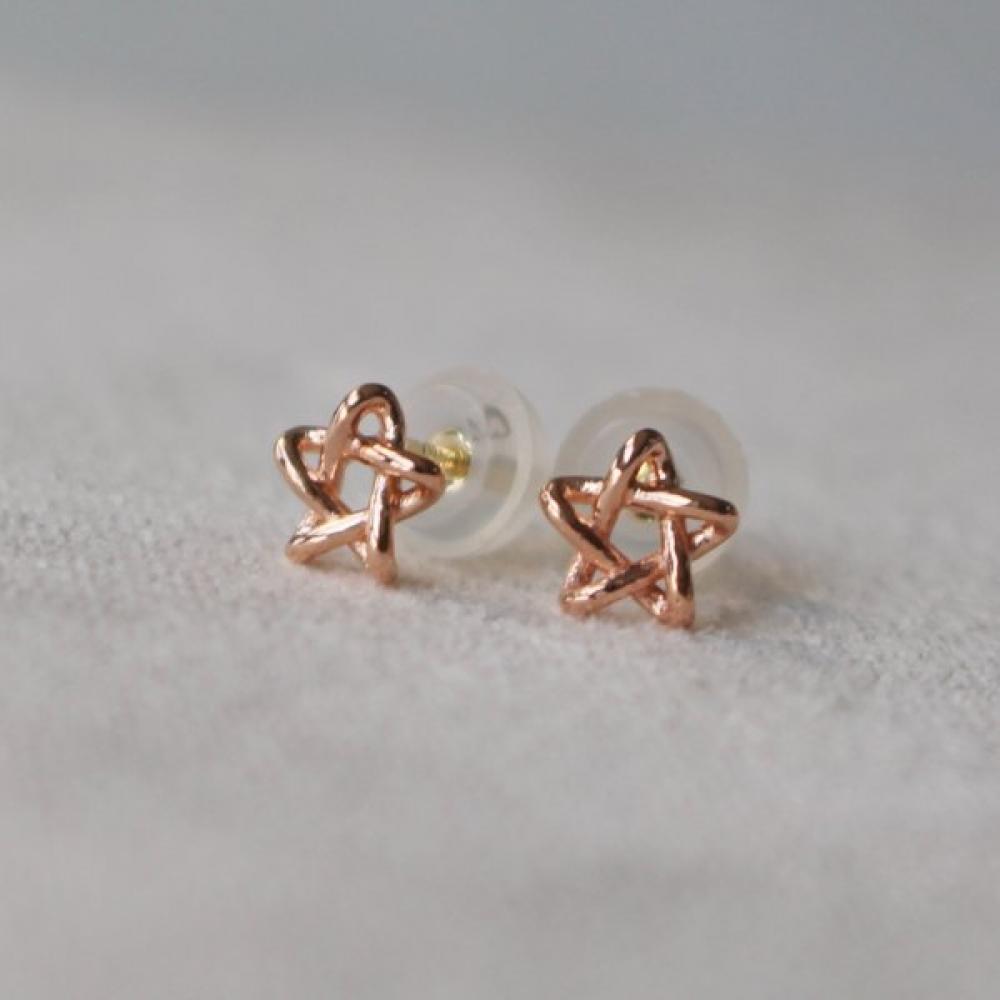 RookieStar 14k Mini Star Earrings R1rreg003