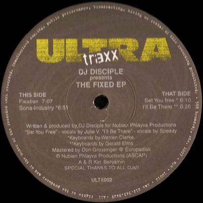 12palcová deska DJ DISCIPLE - The Fixed EP ULTX002 Ultra Traxx 1997 US Dance & Electronica Použitá