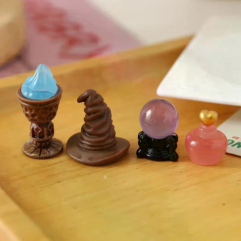 1/12 Magical Academy Mini Props For Kid'S Toy Dollhouse, Doll House Micro Decorations.
