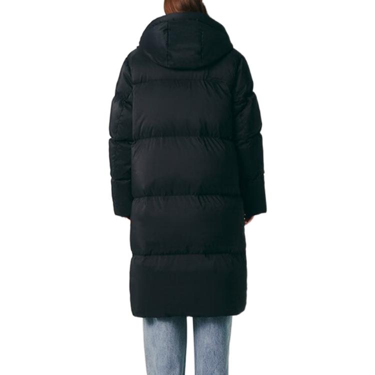 FILA Down Jackets Unisex Black Hooded Moderate Other FS2DJE4103X-BLK