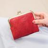 Xiangyin Women's 2024 Retro Multifunctional Leather Wallet: Short Folding Coin Purse & Card Holder