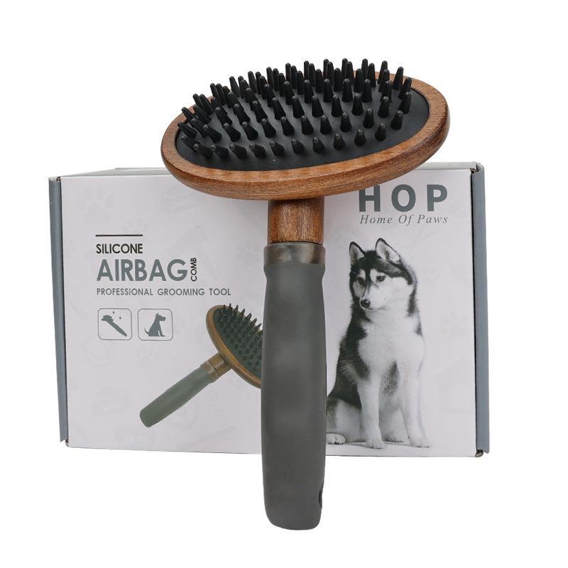Pet Grooming Comb: Antique-Style Hair Removal for Cats & Dogs