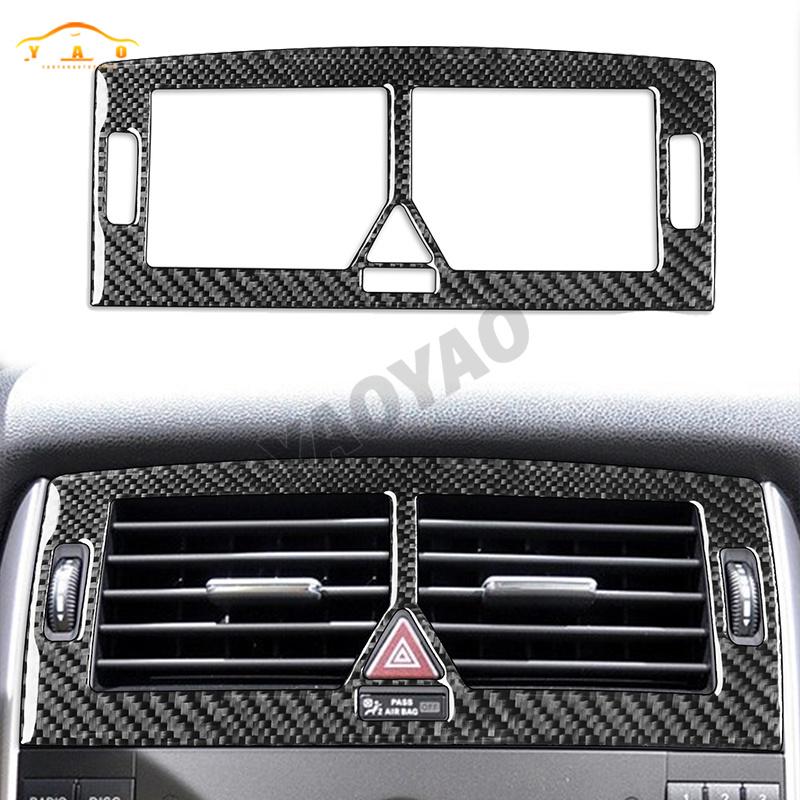 Fibra di Carbonio Per Mercedes Benz Classe B W245 2005-2011 Pannello Copri Bocchetta Aria Condizionata Adesivo Accessori Auto
