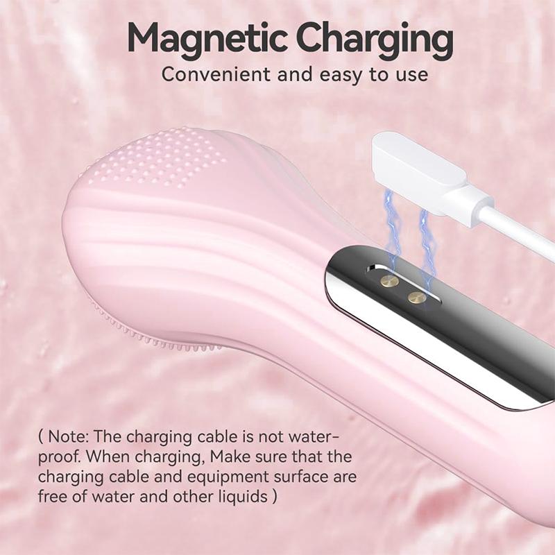 Sonic IPX7 Wasserdichtes Gesichtsreinigungsbürsten-Gerät Gesichtshautpflege Peeling Exfoliator Reiniger Vibrationsmassagegerät Tiefenreinigung