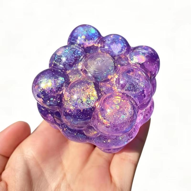 Fel Schijnende Squishy Maltose Fidget Speelgoed Zacht Gekleurd Kubusvormig Maltose Knijpspeelgoed Leuk Anti-stress Sensorisch Speelgoed Verjaardagscadeaus
