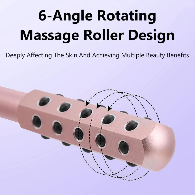 Professional Beauty Roller Facial Roller Set 24Germanium Facial Massage Tool Gua Sha for Skin Tightening Care