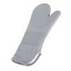 Oven Mitts Oblique Mouth Texture Silicone Nonslip Soft   Flexible To Use Cotton Lining Silicon Oven Mittens(  )