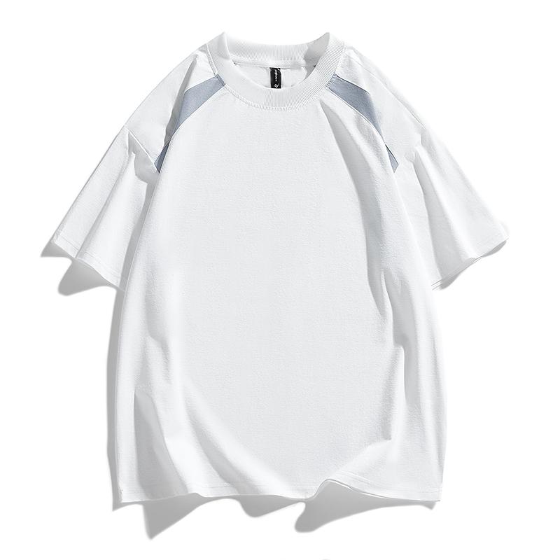 

Flip Collar Short Sleeved Men s Summer Quick Drying T-shirt for Men s Fitness, Running, Leisure Sports, Half Sleeved Loose T-shirt M