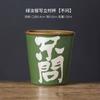 Green Ru Kiln Handwritten ******Lver Teacup Master Cup Personal Special Large Capacity Coke Cup Chinese High-End Kung Fu Tea Cup