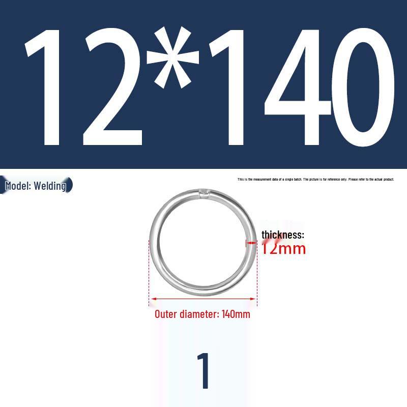 304 Stainless Steel Seamless O-Ring for Lifting and Hammock Yoga Connection