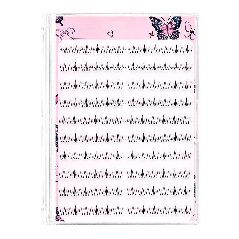 Cartoon Style Diao Chan Lower Lashes: Realistic, Natural False Eyelashes with Single Clusters for On-Camera Looks and Easy Application.