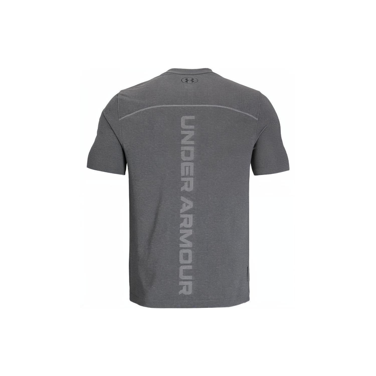 Under Armour Vanish Elite Seamless Wordmark T-shirt Grey Men s 1382799-025 S