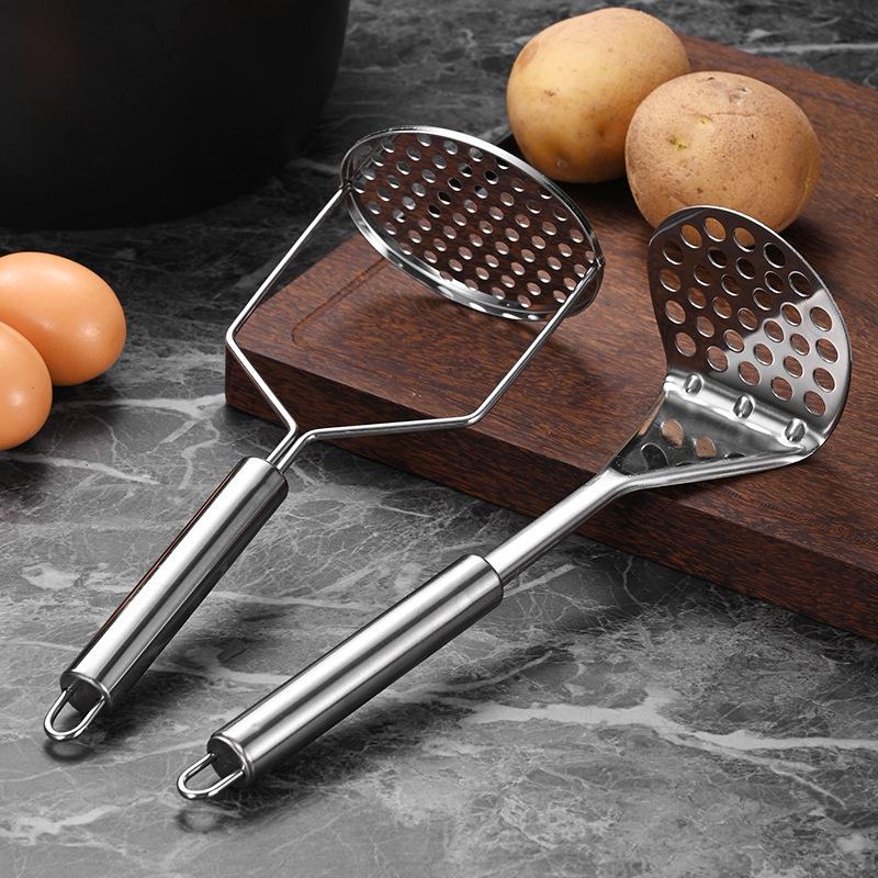 Stainless Steel Potato & Garlic Masher for Baby Food
