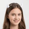 Animal Devil Horn Hairband Glossy Anime Headband Gothic Ox Horn Hair Clips  Anime Expo