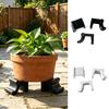 3 Stück Pflanzenständer 3D-Druck Blumenständer Kompakt Anti-Rutsch Blumentopf Füße Erhöhung Langlebig Belüftung Ornamente für Garten