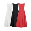 Kaslead New Arrival Women's Clothing Fashion Style Fashion Minimalist Elegant Boat Neck Long Vest Skirt