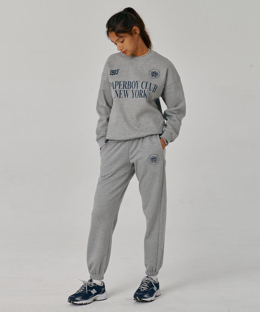 PAPERBOY [Set] Sports Club Sweat Set-Melange