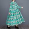 Women's Spring Floral Tiered Dress Plus Size Boho Chic Maxi with Contrast Panels Flowy Layered Skirt