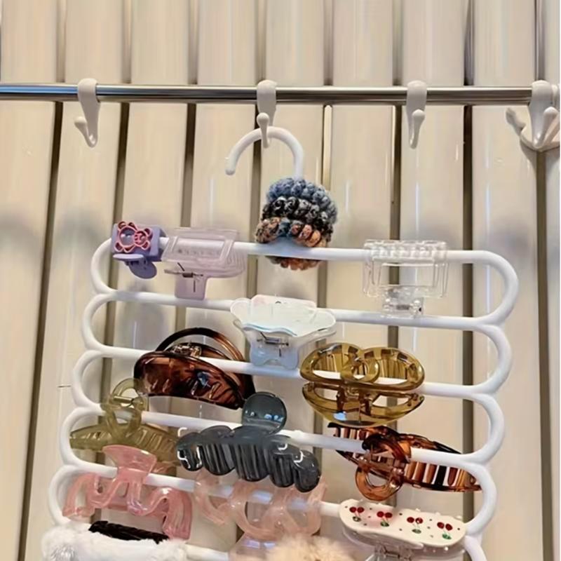 Wall-mounted storage organizer - Perfect for storing hair accessories. Ideal for use in homes and dormitories on a daily basis