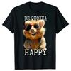 Buď šťastný jako Quokka Miluji roztomilé usměvavé Quokky Trička Grafické Bavlněné Streetwear Krátký Rukáv Dárky Letní Tričko Unisex Oblečení
