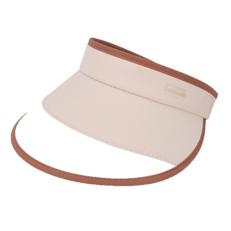 Summer Womens Black Vinyl Open Top Hat With Wide Brim For Sun Protection Sunhat For Outdoors