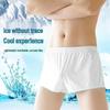 New Men's Breathable Polyester Boxer Briefs - Lightweight & Stylish