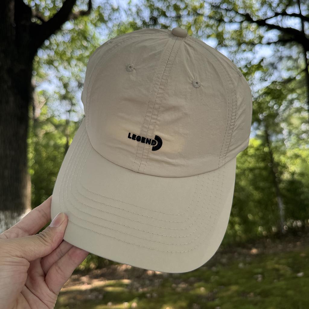 Hat Women's Spring and Summer Quick-drying Cap, Wide-brimmed Sunscreen Visor, Foreign Style Shows Face, Small Baseball Cap Men