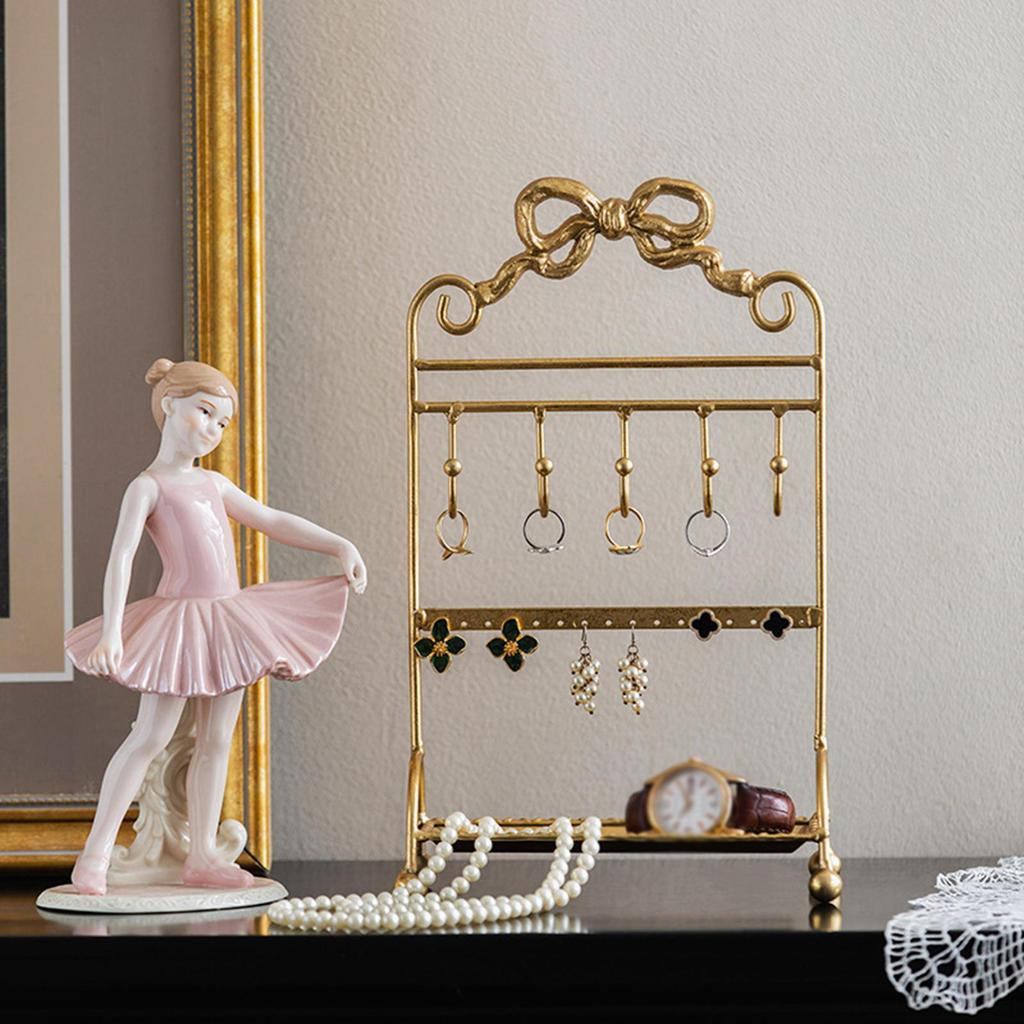 Jewelry Organizer Bracelet Storage Rack Earrings Hanger Necklace Holder Stand for Lipstick