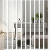 Pegatinas de Pared de Espejo Acrílico 3D de Líneas Simples Tiras de Espejo de Fondo DIY Línea de Cintura del Techo Sala de Estar Comedor Arte Decoración del Hogar