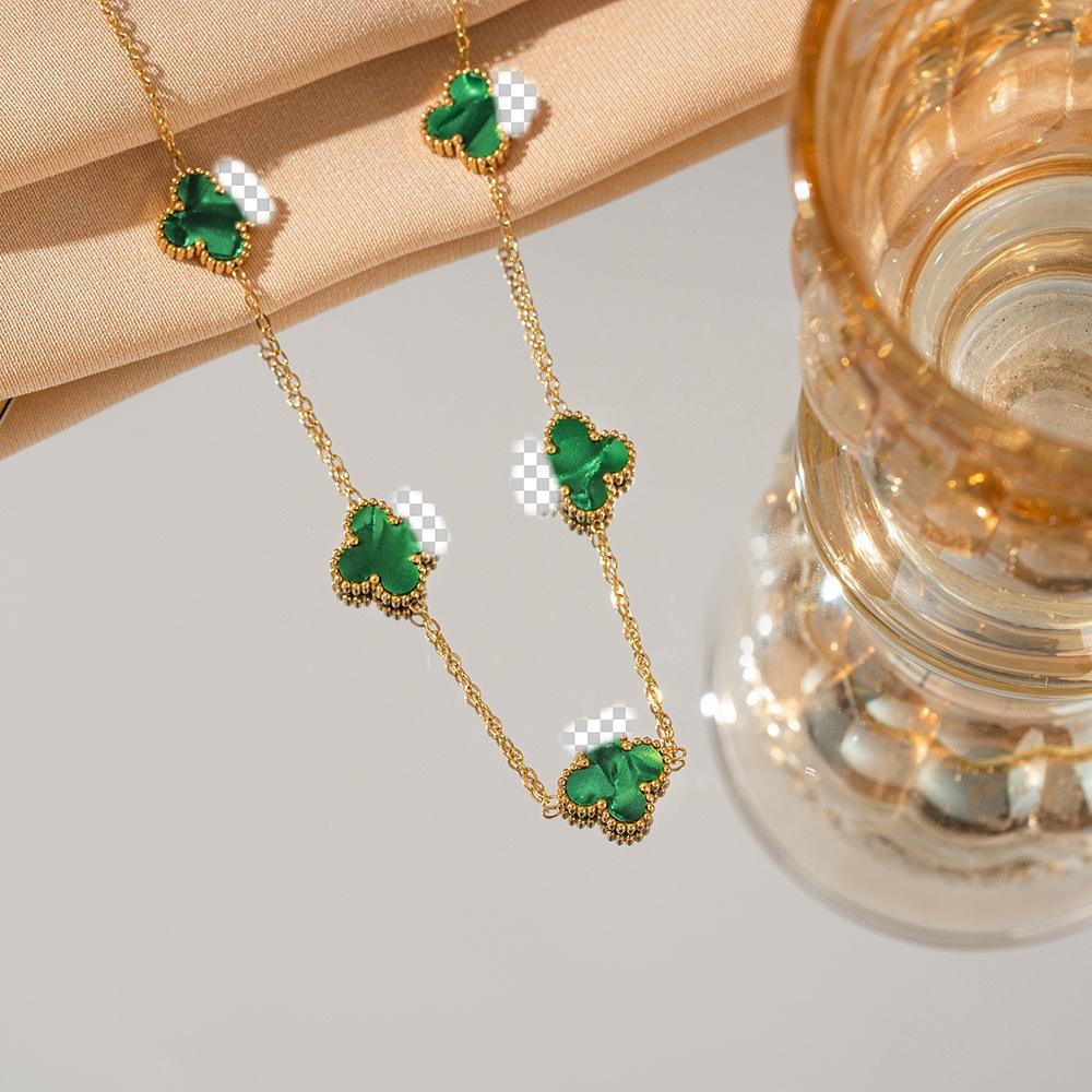 Kleeanhänger, leichter Luxus, hochwertiges Gefühl, schlicht und speziell, Titanstahl, nicht verblassend, hochwertiges Gefühl, erstes Accessoire