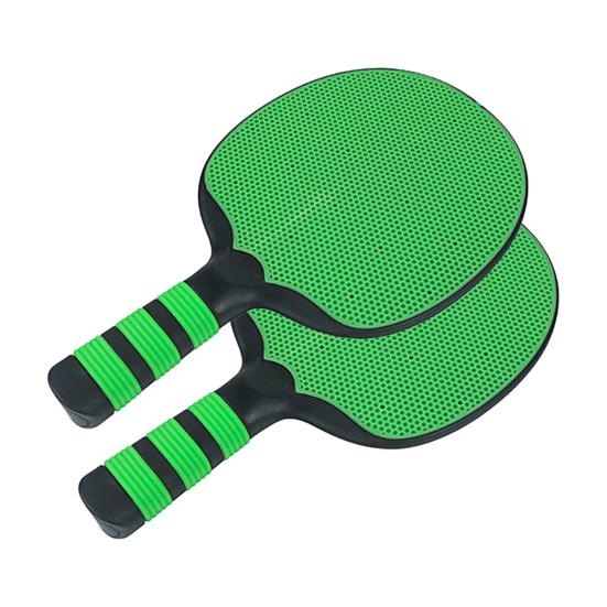 Ping Pong Paddles Silicone Table Tennis Racket Pingpong Training Bat with Ergonomic Handle for Beginner