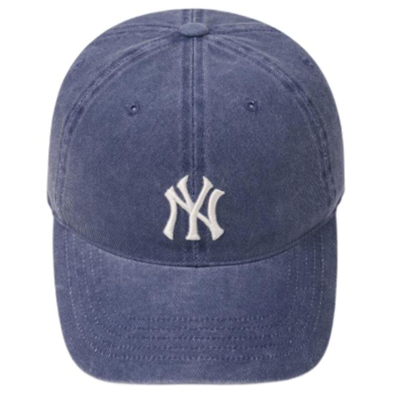 MLB Cotton Baseball Cap Unisex Navy Fashion 3ACPVV14N-50NYS