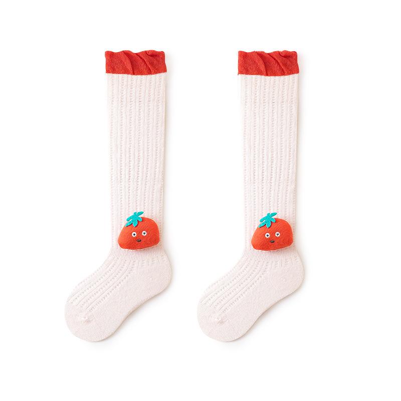 

Новорожденные Детские Носки Летние Гольфы до колена Мультяшные Фрукты Сетка Тонкие Носки от комаров Детские Аксессуары M(1-3Y)