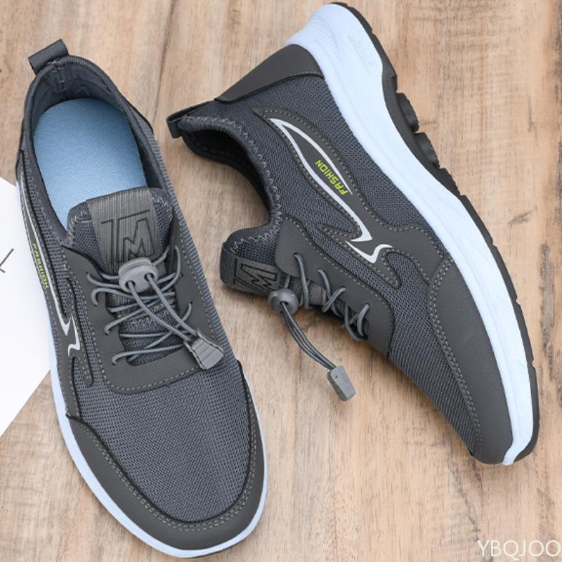 Fashion Trendy Vulcanized Shoes Casual Spring New Men's Lightweight Walking Shoes Comfortable Breathable Men's Anti Slip Zapatos Hombre