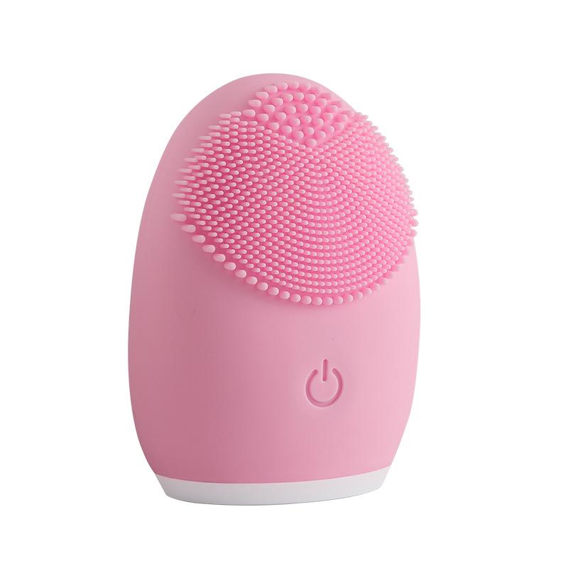 Electric Soft Silicone Facial Cleansing Brush and Makeup Remover