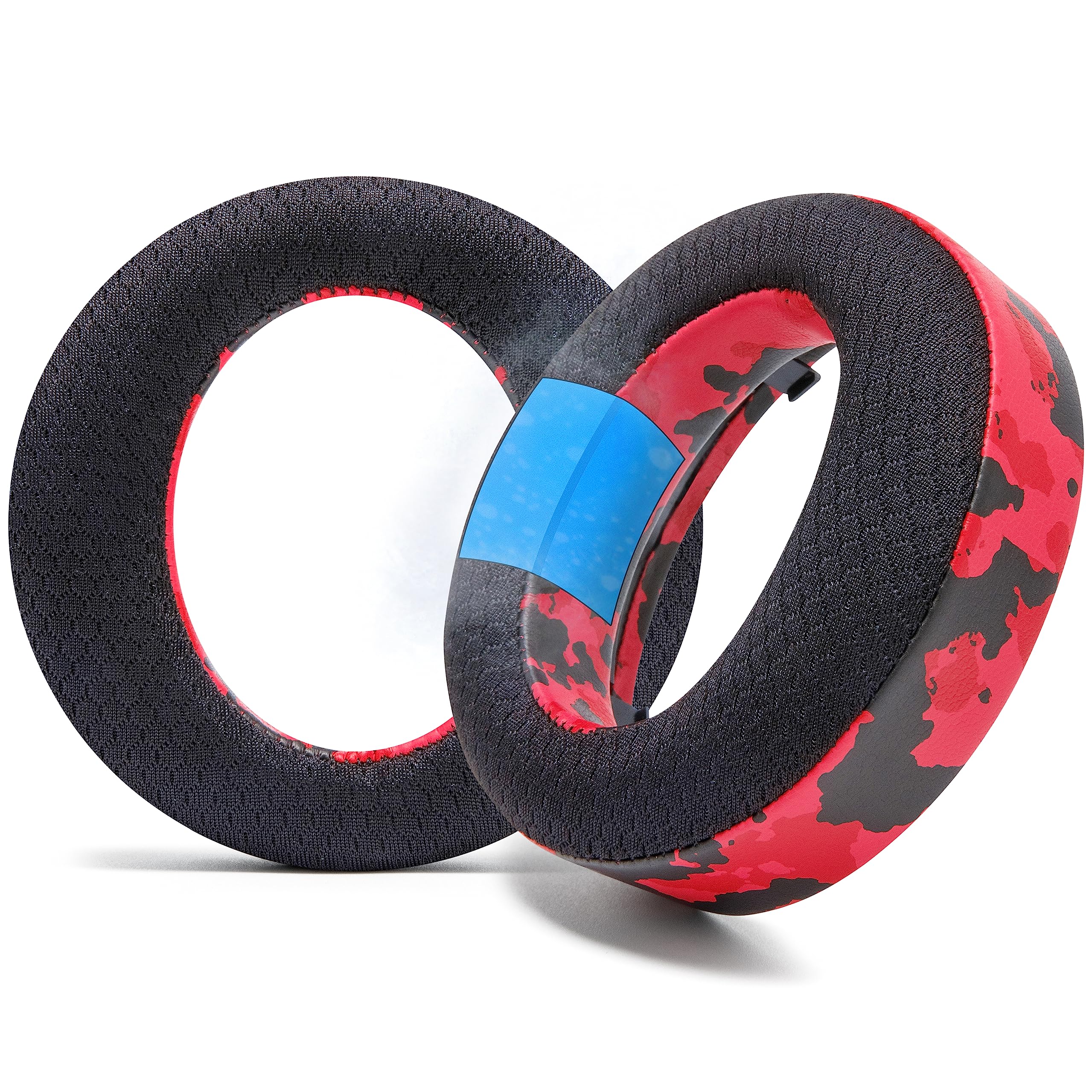 

WC Freeze PS5 V2 Cooling Gel Ear Pads Compatible with Sony PS5 Pulse 3D Headphones Improved Ear and Sound Isolation for Epic Gaming Red Camo - (Wicked