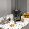 Ice Maker with Water Dispenser, Ice Maker, 12kg In 24h, 9 Ice Cubes In 6-10 Minutes, 25.2x38.9x36.3cm, Black