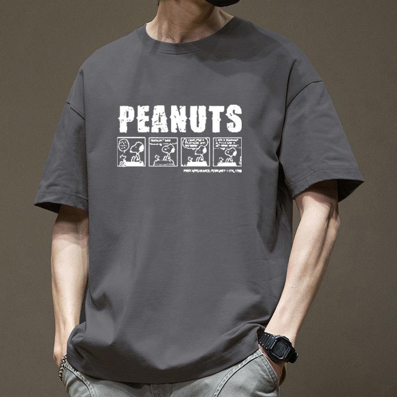 

Летние мужские футболки Хлопковая футболка с коротким рукавом Удобная ткань Спортивная одежда 3XL