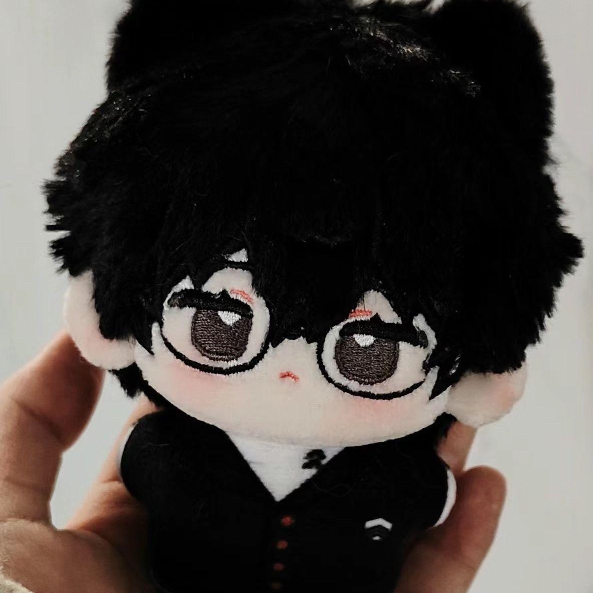 persona Ren Amamiya Goro Akechi High Color Value Creative Personality Plush Doll Animation Cartoon Kawaii Boys and Girls Toys 10cm